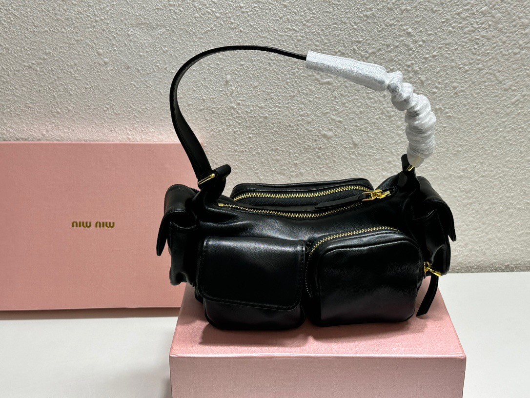 Miumiu Nappa leather pocket bag