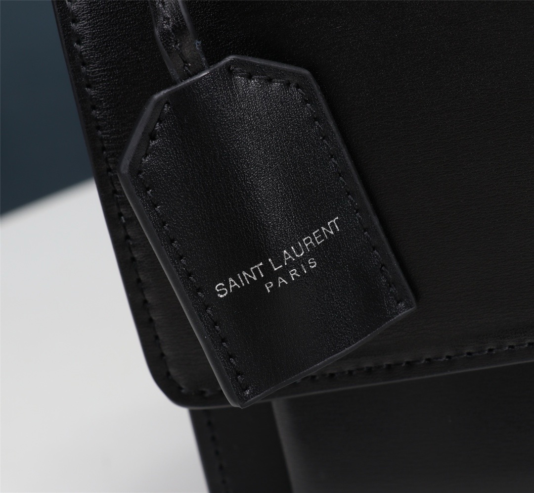 Saint Laurent YSL Medium SUNSET bag black