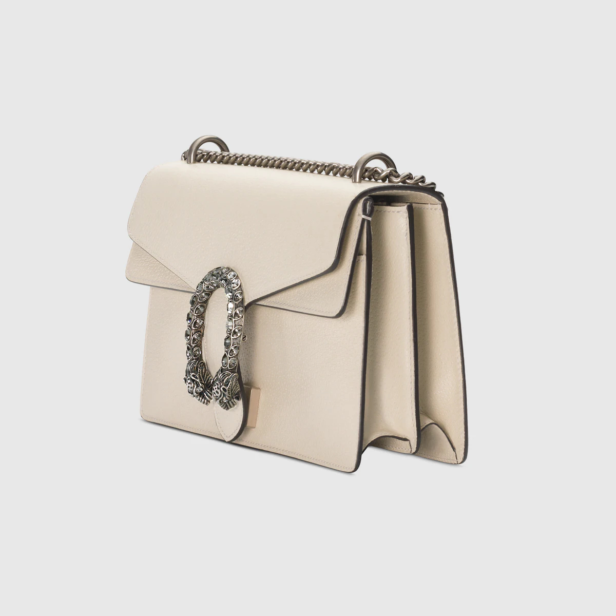 Gucci DIONYSUS White Leather Small Shoulder Bag