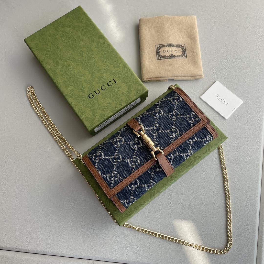 Gucci Jackie 1961 Chain Wallet