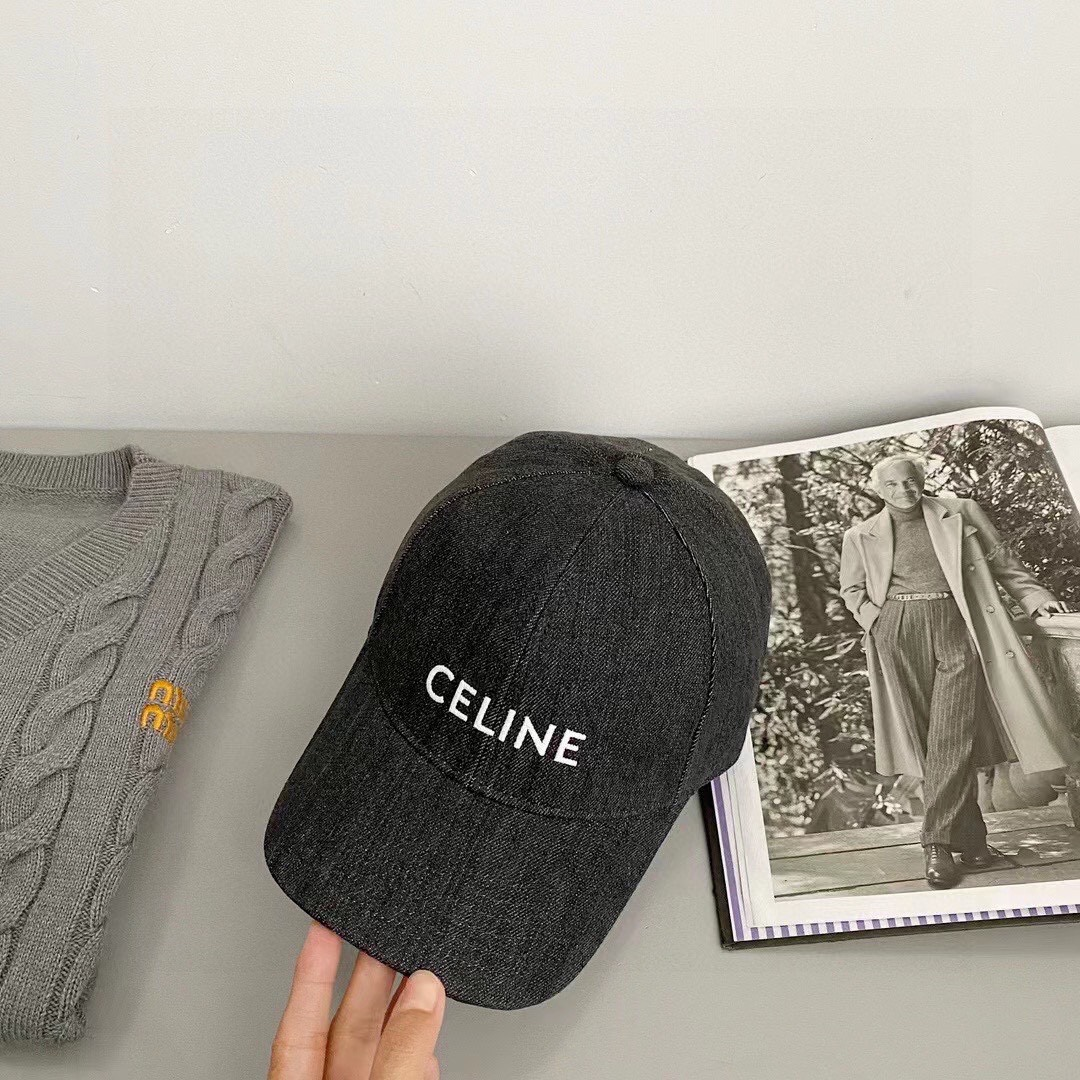 Ceiline Letter Wmbroidery Cap Sunhat