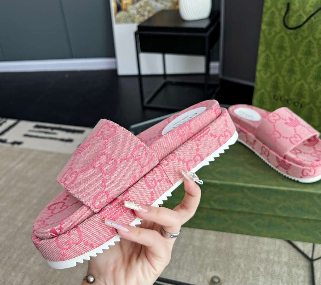 Adidas collaboration classic retro canvas slippers