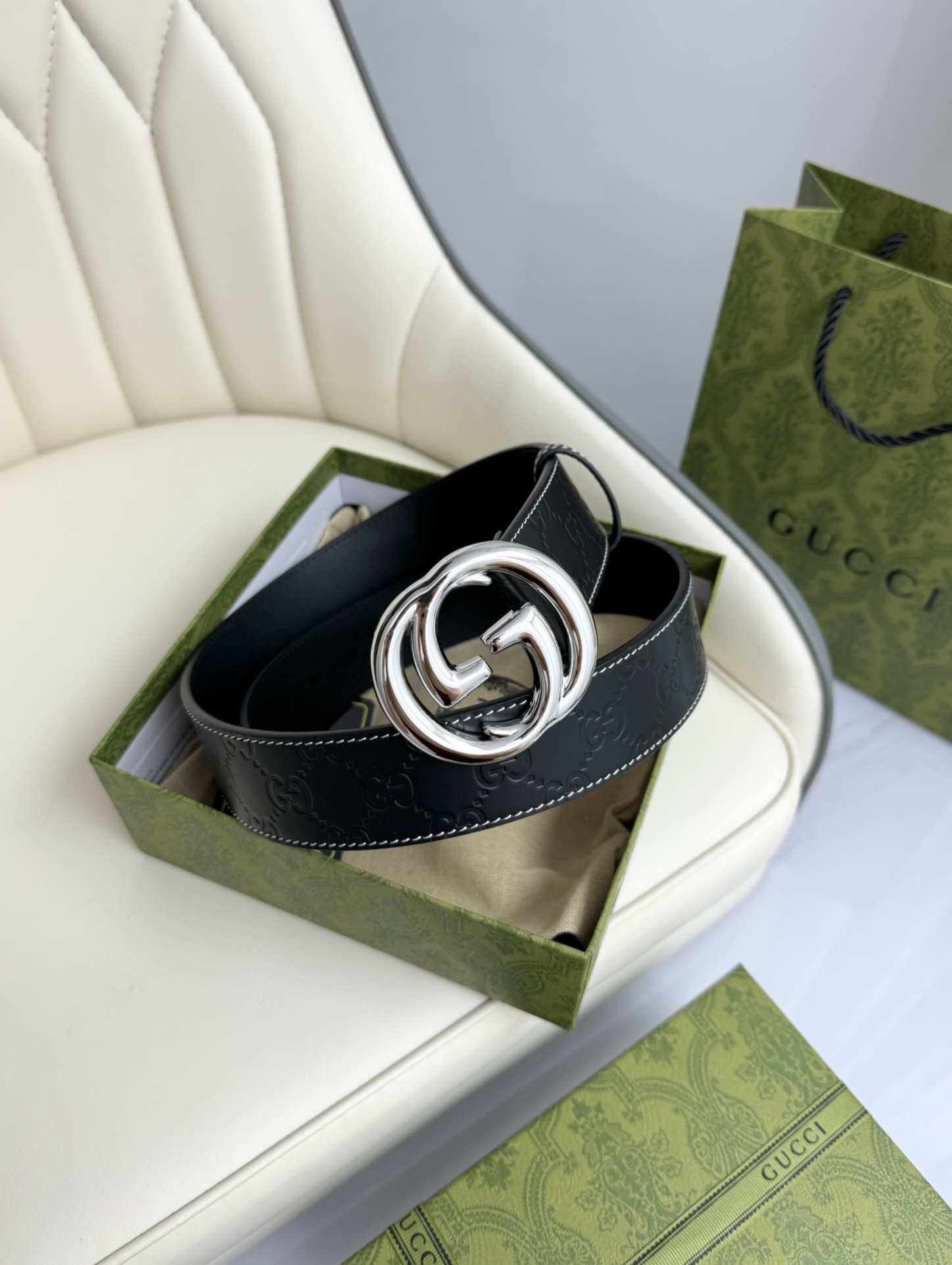 Gucci Leather Belts 1:1 Mirror Version