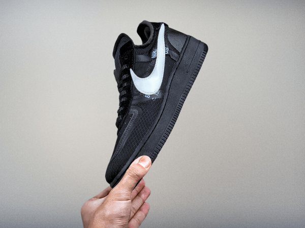 OFF-WHITE x Air Force 1 Low Black White 2.0