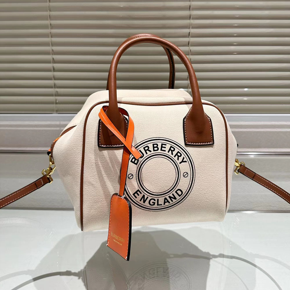 Burberry Bowling Handbag Bag Small