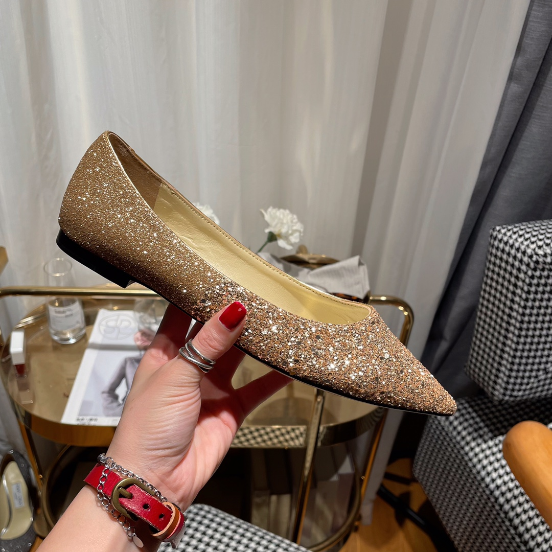 Jimmy Choo Love Flat cusp  Slide Sandal