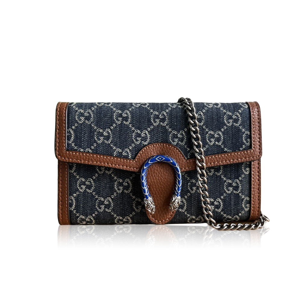 Gucci dionysus woc chain mini bag wallet