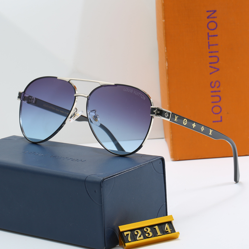 Louis Vuitton LV Lrregular Shape Fashion Sunglasses Top quality