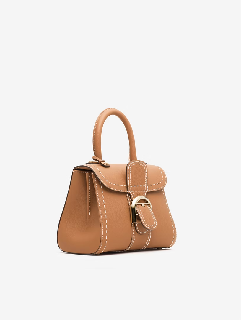 DELVAUX Brillant Mini S Rodéo Calf Surpiqué