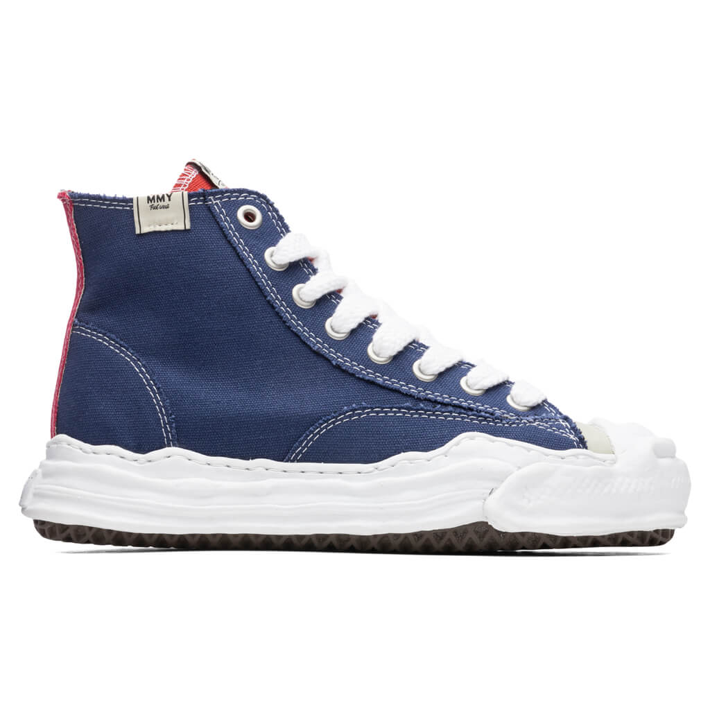 MIHARA YASUHIRO Original Sole Toe Cap Hi Sneaker - Navy/Beige