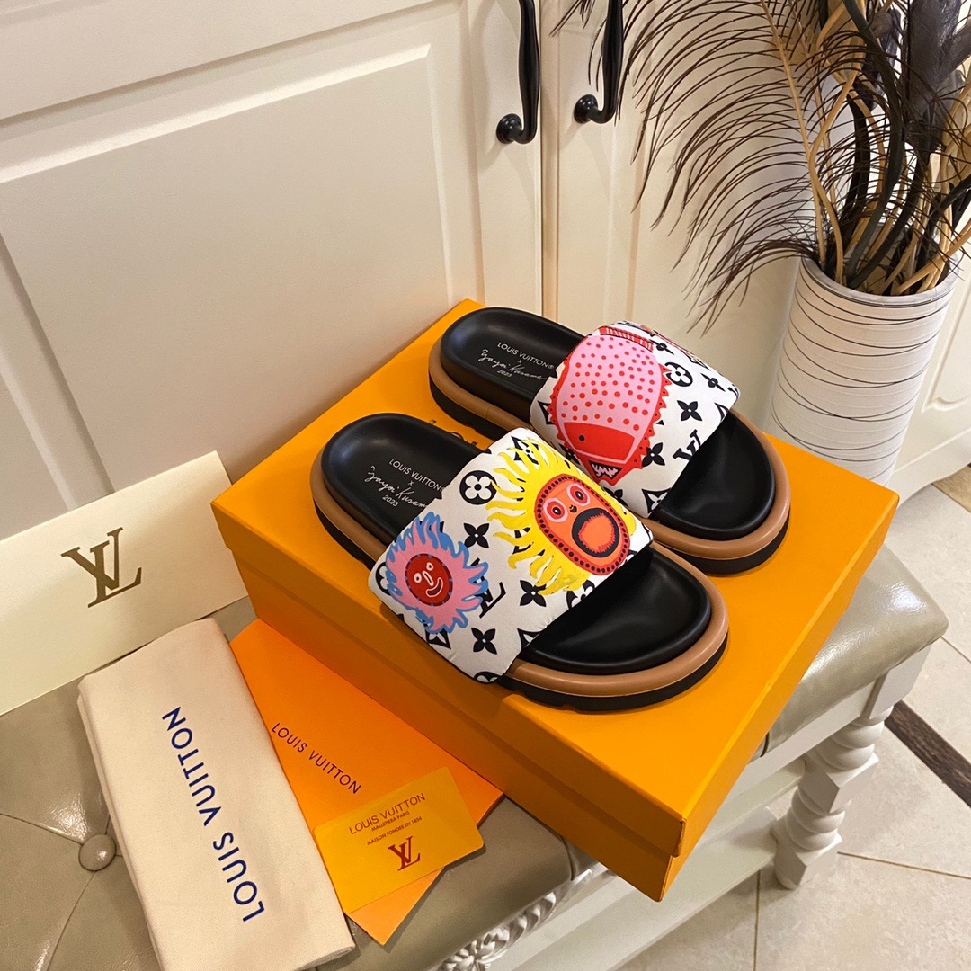 Louis Vuitton LV Pillow Yayoi Kusama Slide Sandal