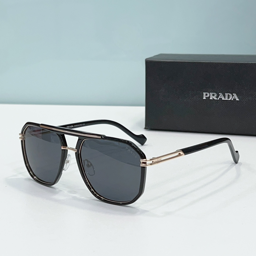 Prada Metal-Mechanical Wind sunglasses Top quality
