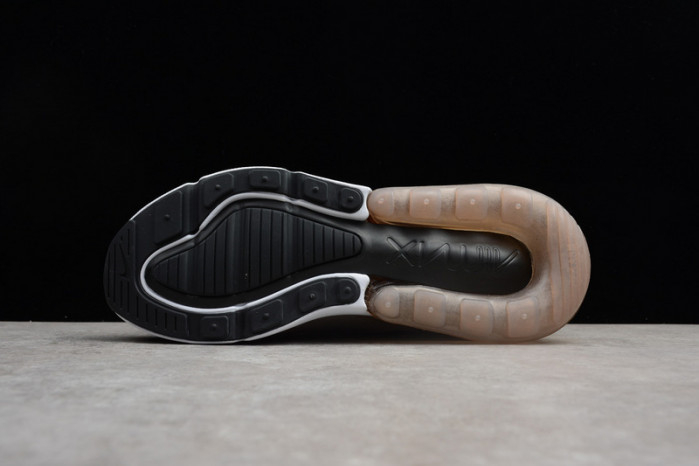 NIKE mens Air Max 270 Sepia Stone Black/ Summit White AH8050-200