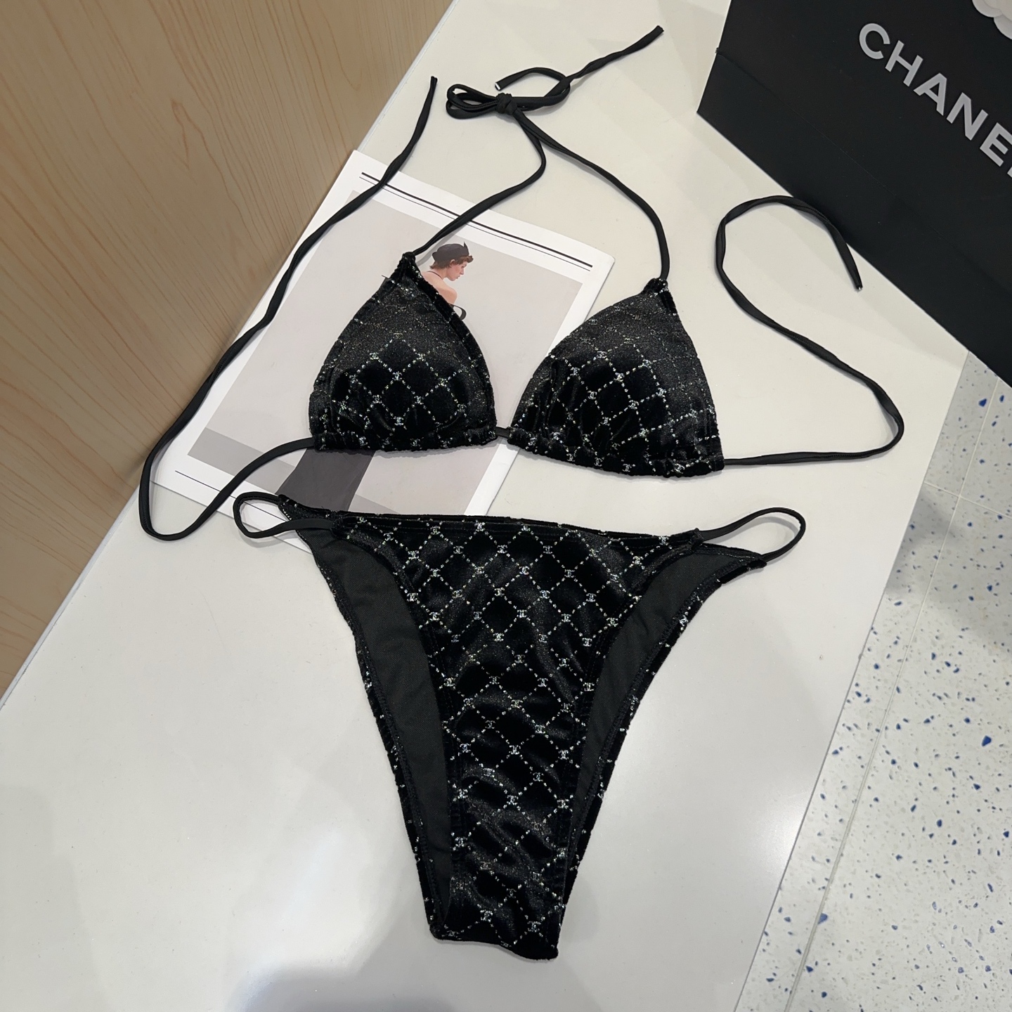 Chanel bikini Swimsuit Swimwear