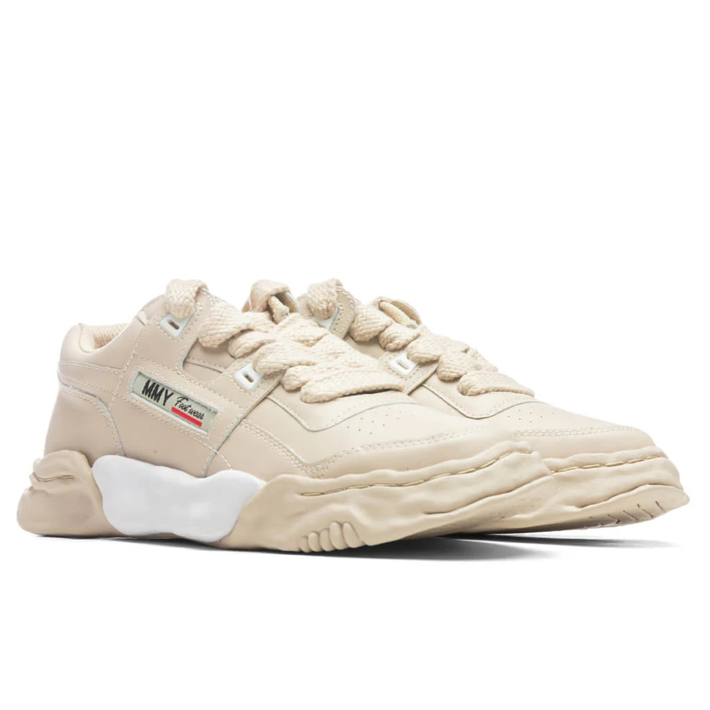 MIHARA YASUHIRO Parker Low OG Sole Leather Sneaker - Beige