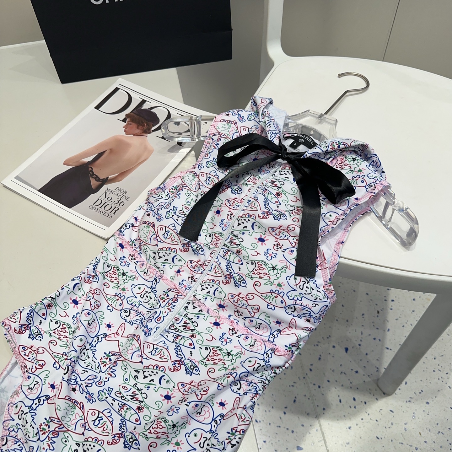 Chanel two piece Swimsuit Swimwear