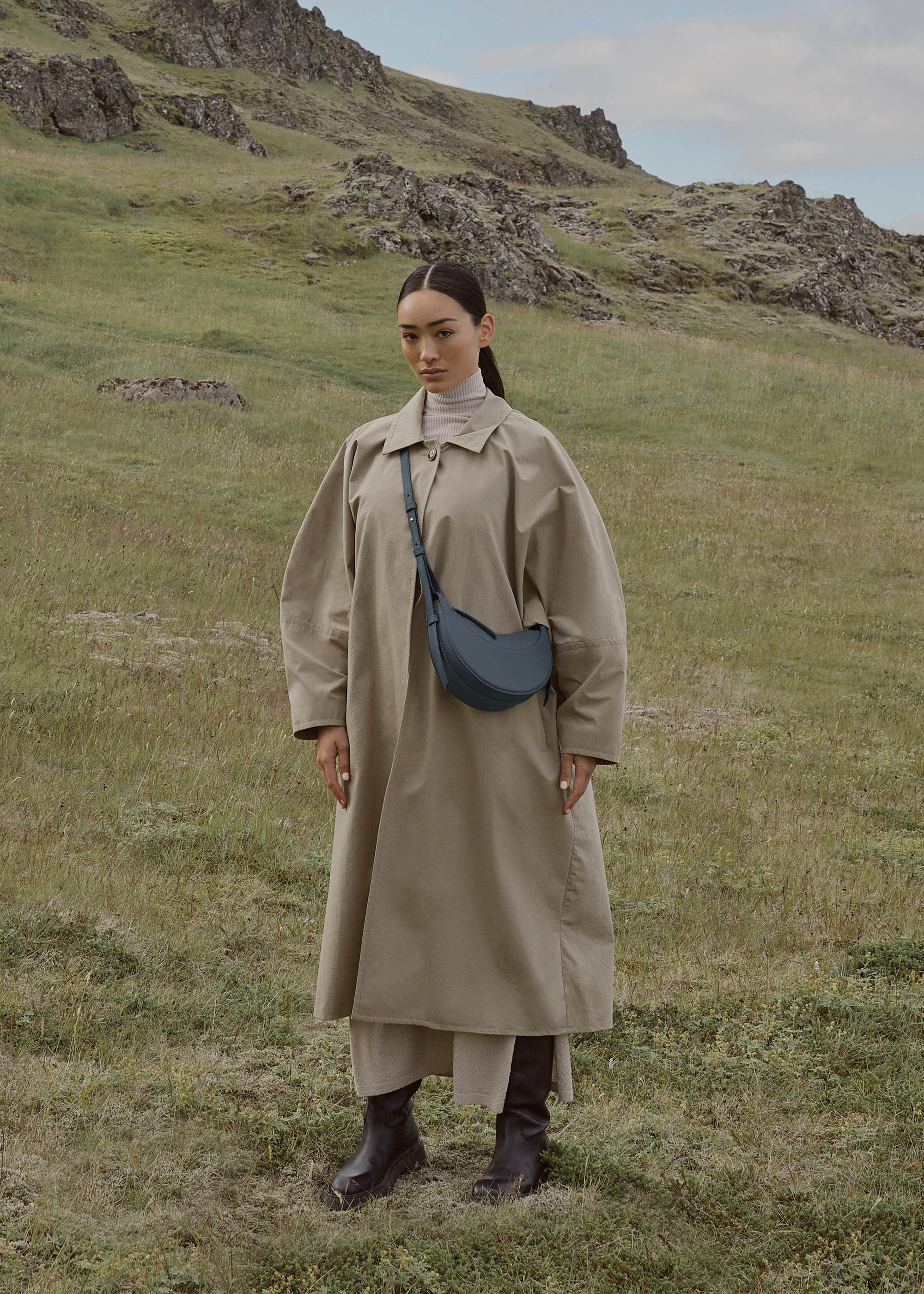 Polène Numéro Dix - Textured Midnight Blue