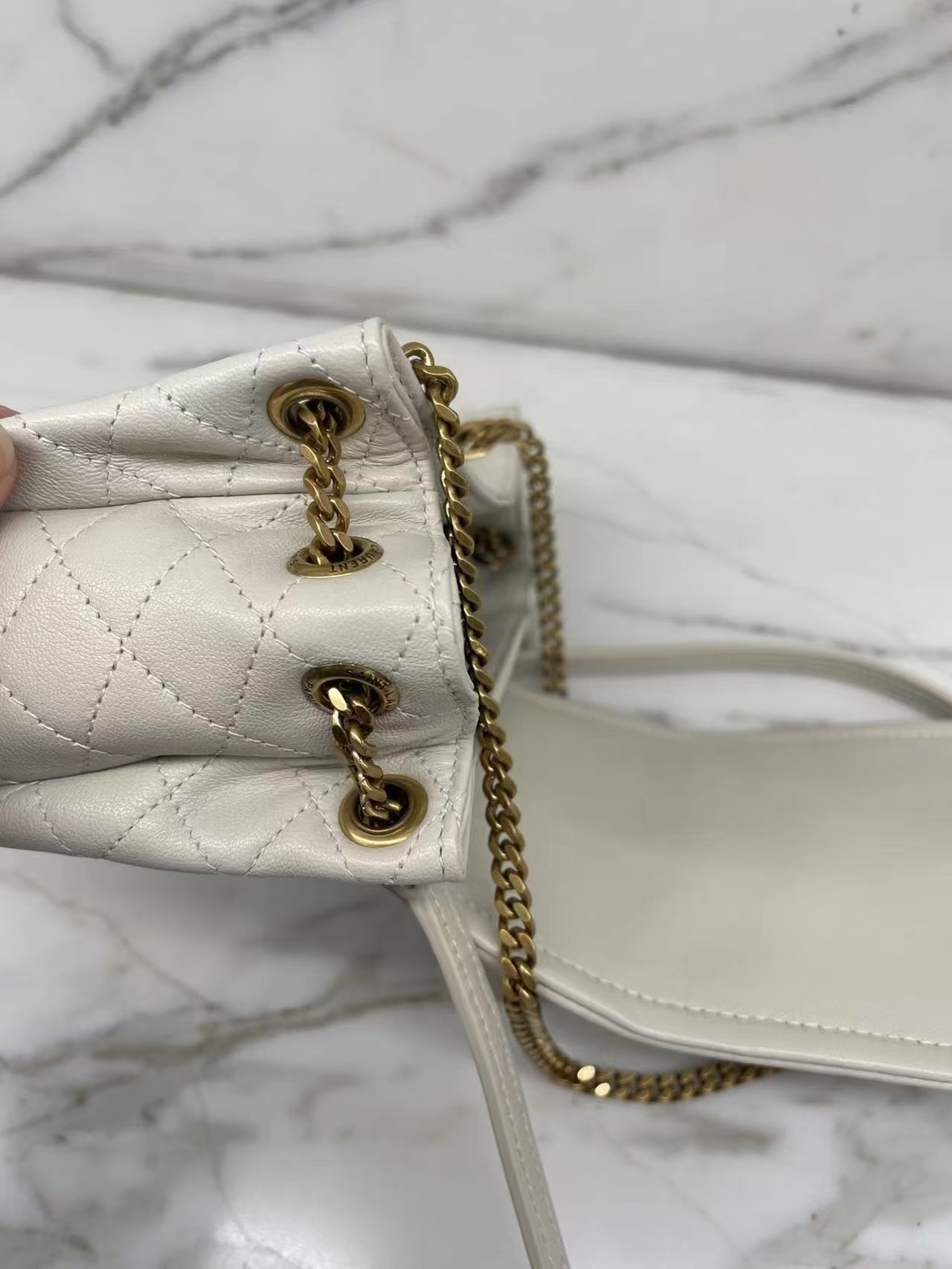 Saint Laurent YSL NOLITA Mini Lambskin Bag