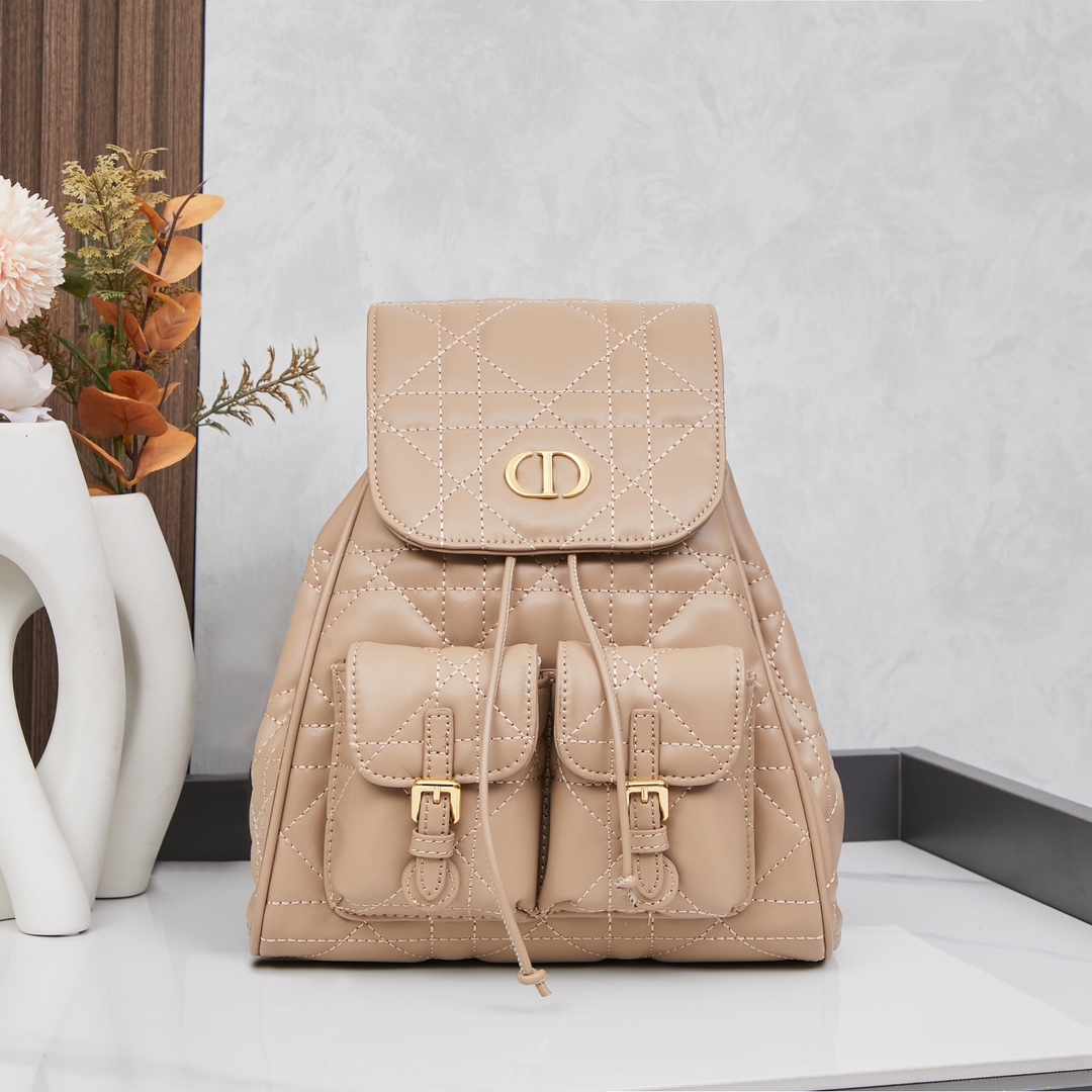 Dior Caro High Fashion Backpack