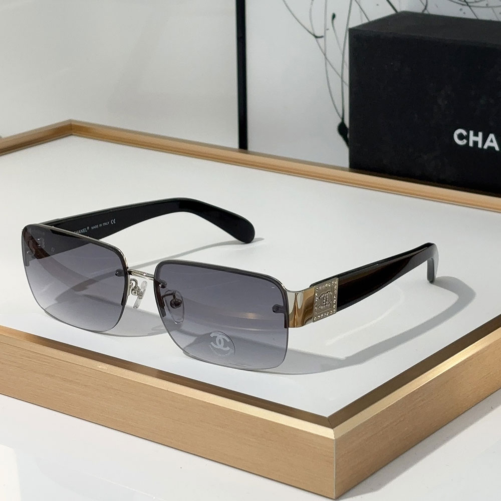 Chanel  Half frame Sunglasses Top quality