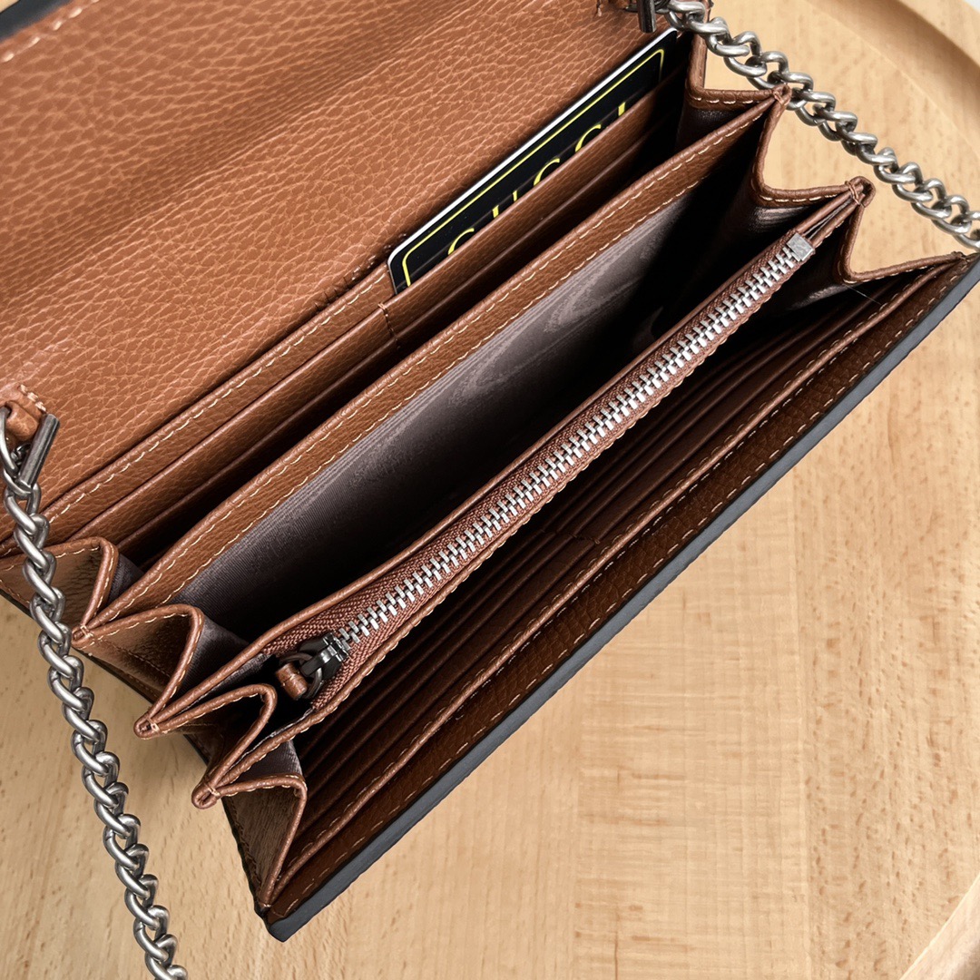 Gucci dionysus woc chain mini bag wallet