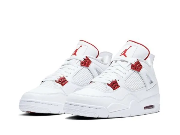 Jordan 4 Retro“White University Red”