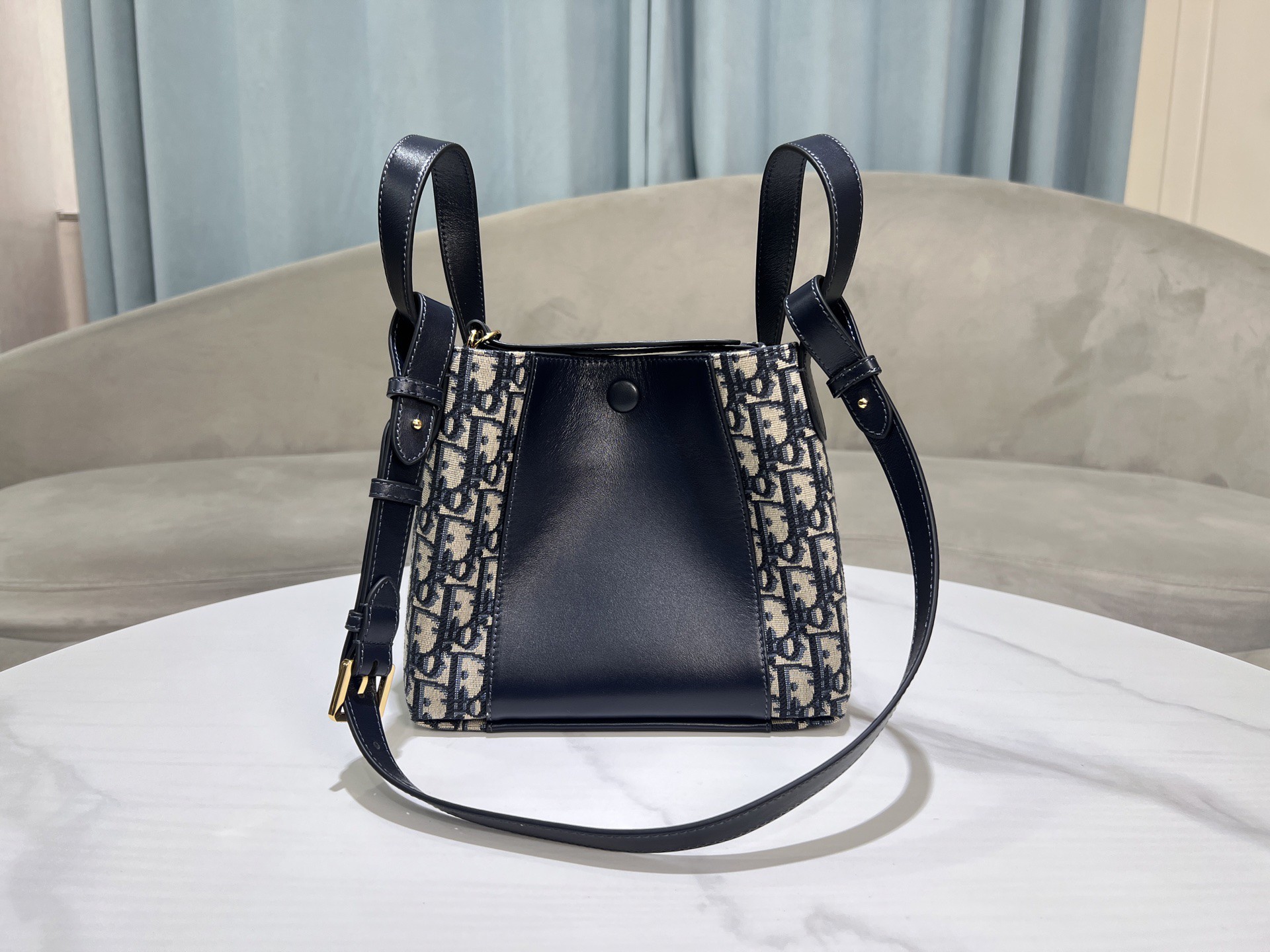 Dior Small Signature Bucket Bag