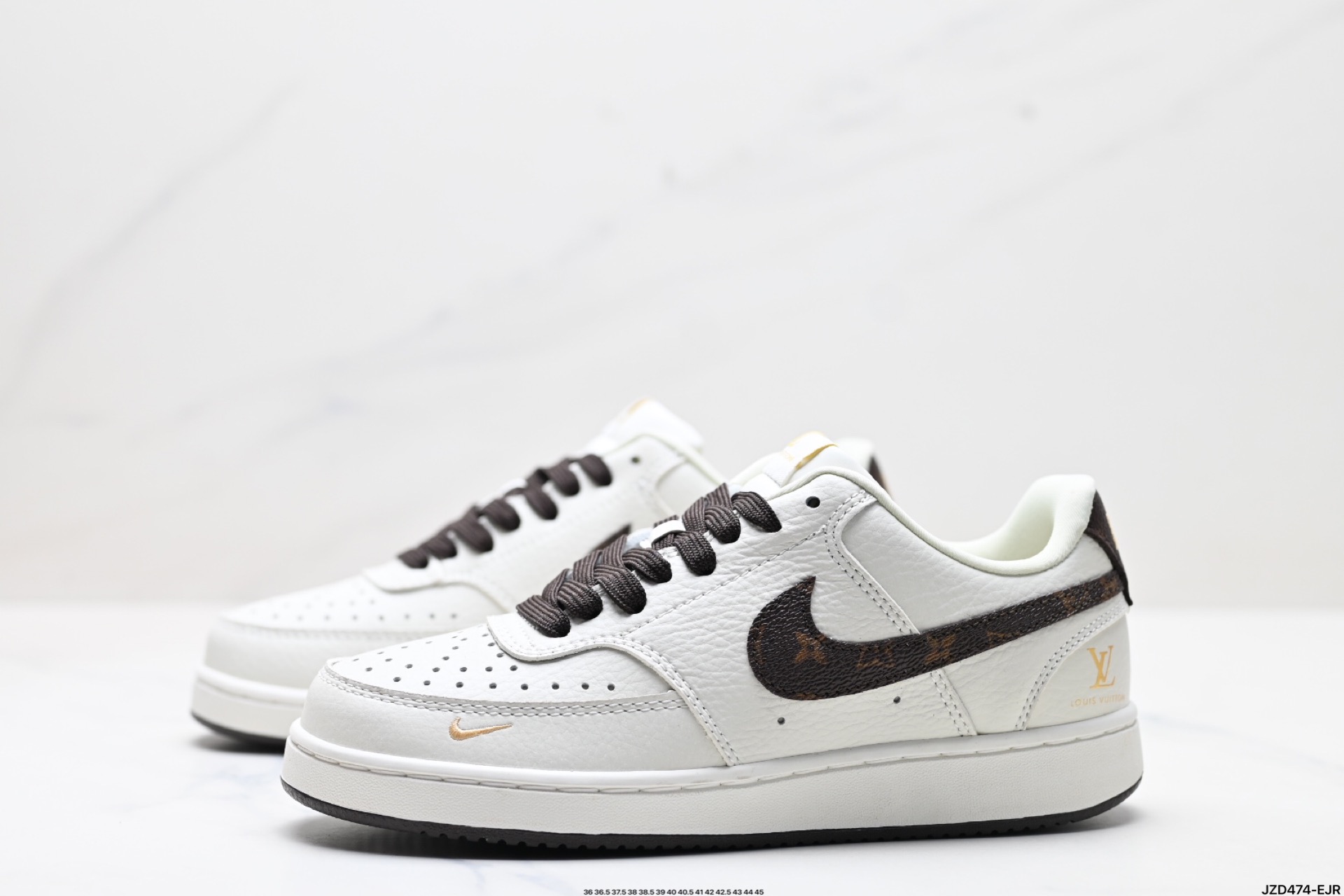 Louis Vuitton x Nike low-top sneakers