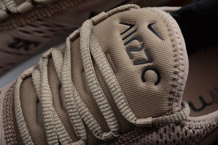 NIKE mens Air Max 270 Sepia Stone Black/ Summit White AH8050-200