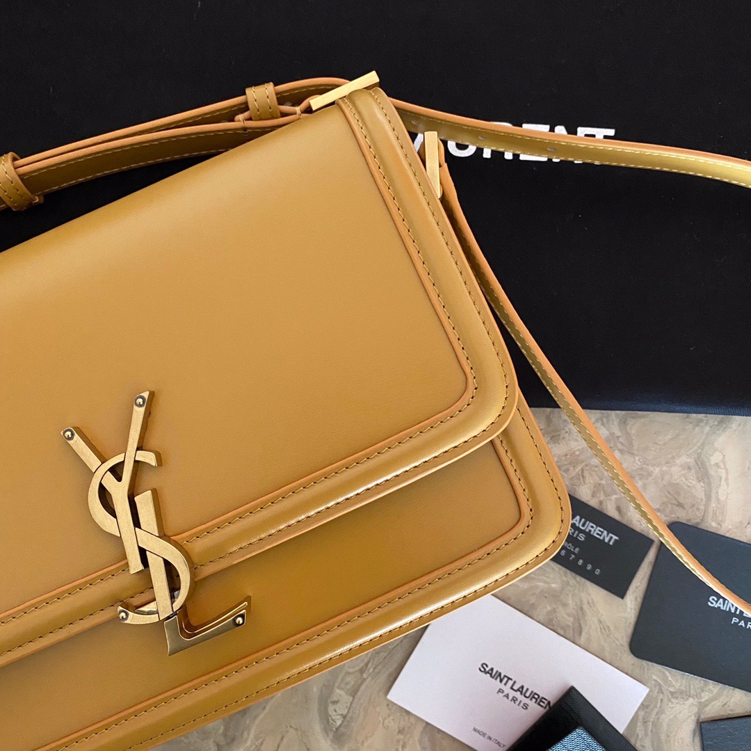 SAINT LAURENT Medium Solferino Satchel Bag