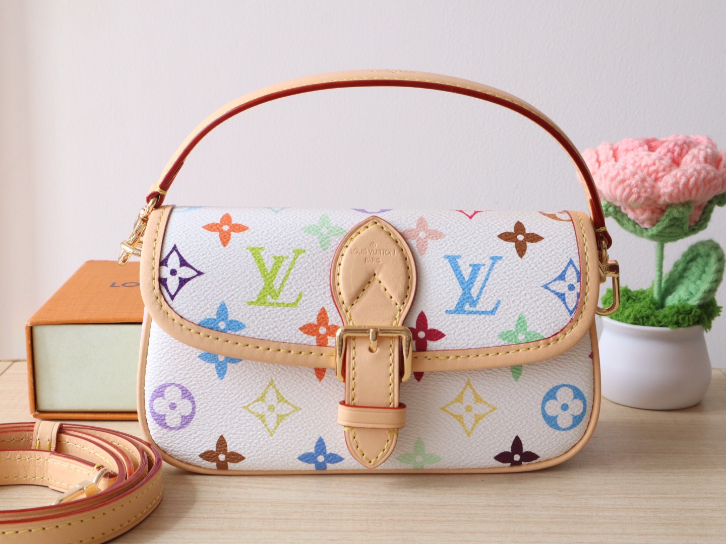 Louis Vuiton LV x TM NANO DIANE Handbag