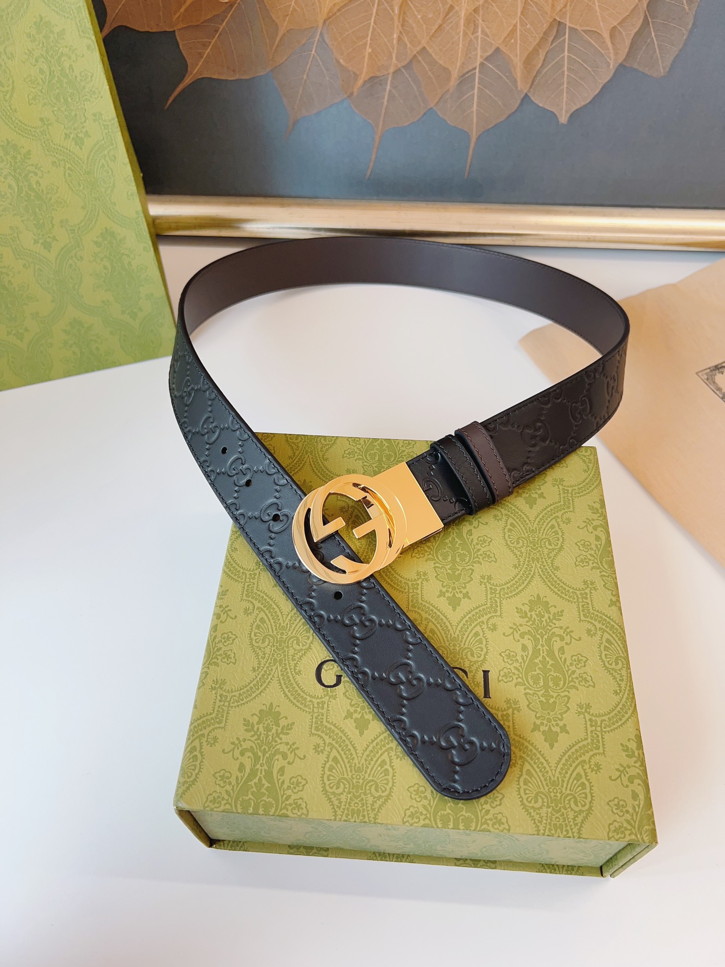 Gucci Leather Belts 1:1 Mirror Version