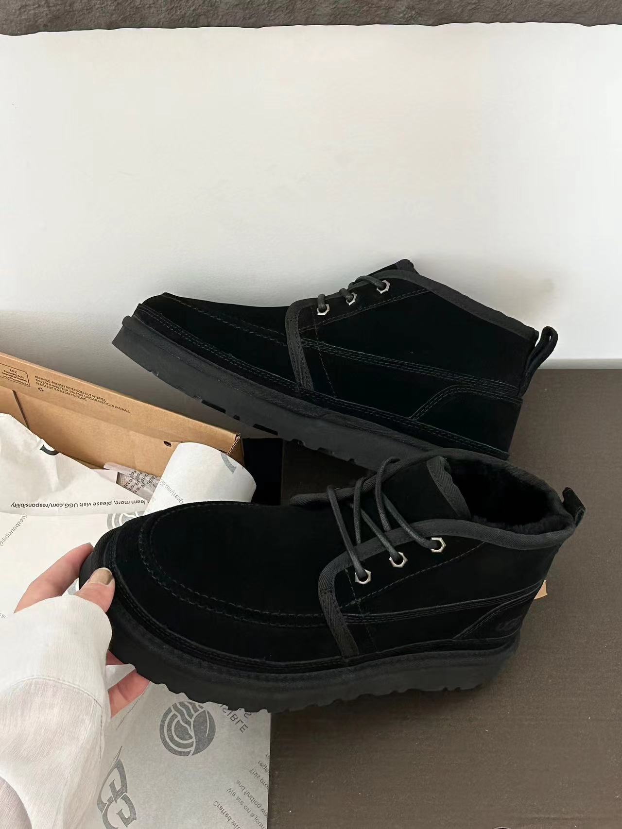 UGG Black Classic Snow Boots