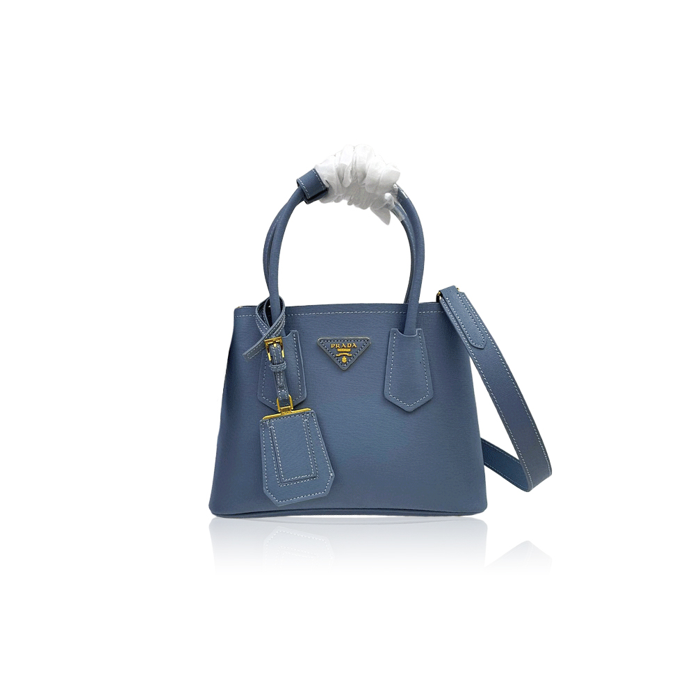 Prada Double Saffiano Leather Mini Handbag