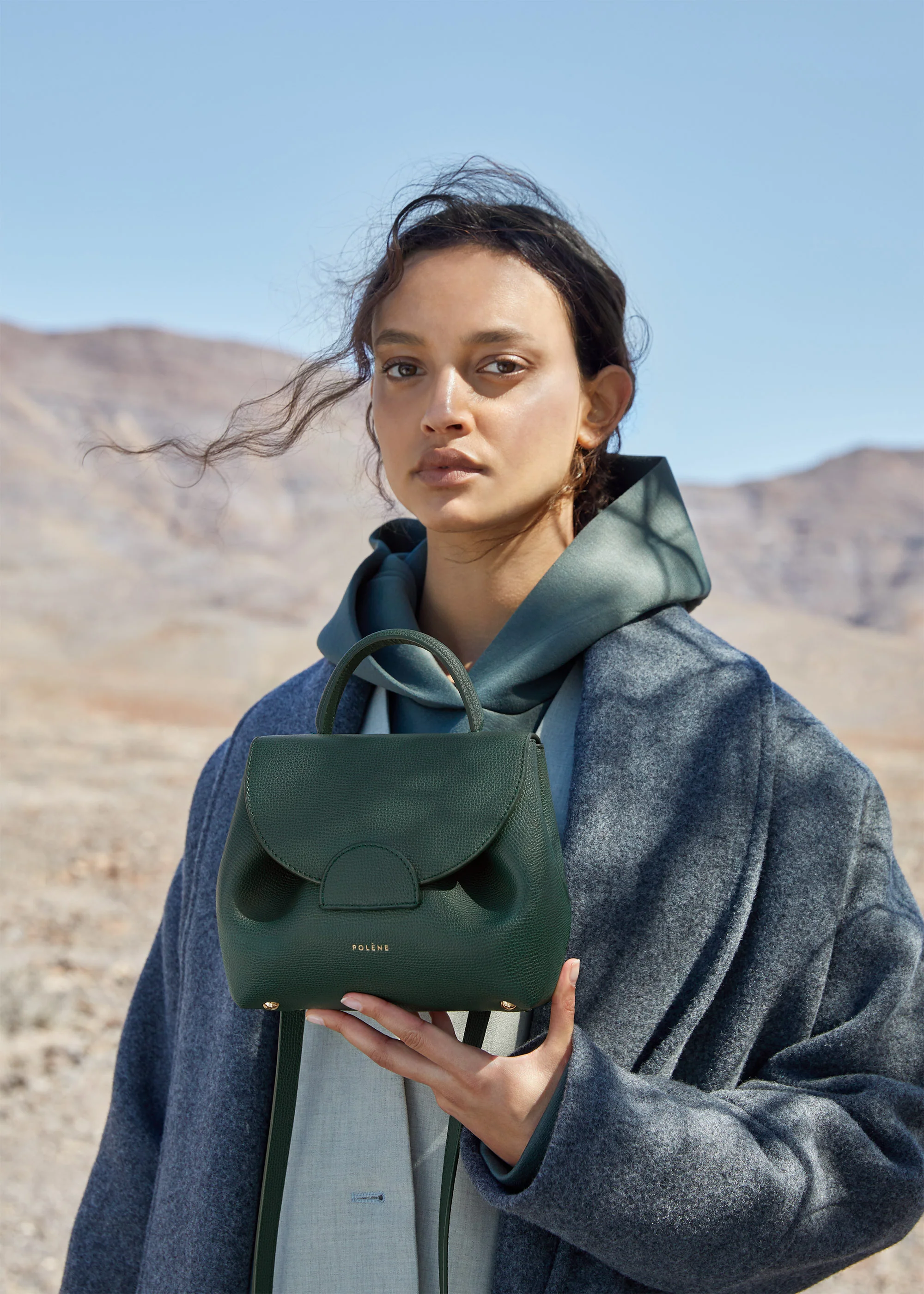 Polène Numéro Un Nano - Textured Green