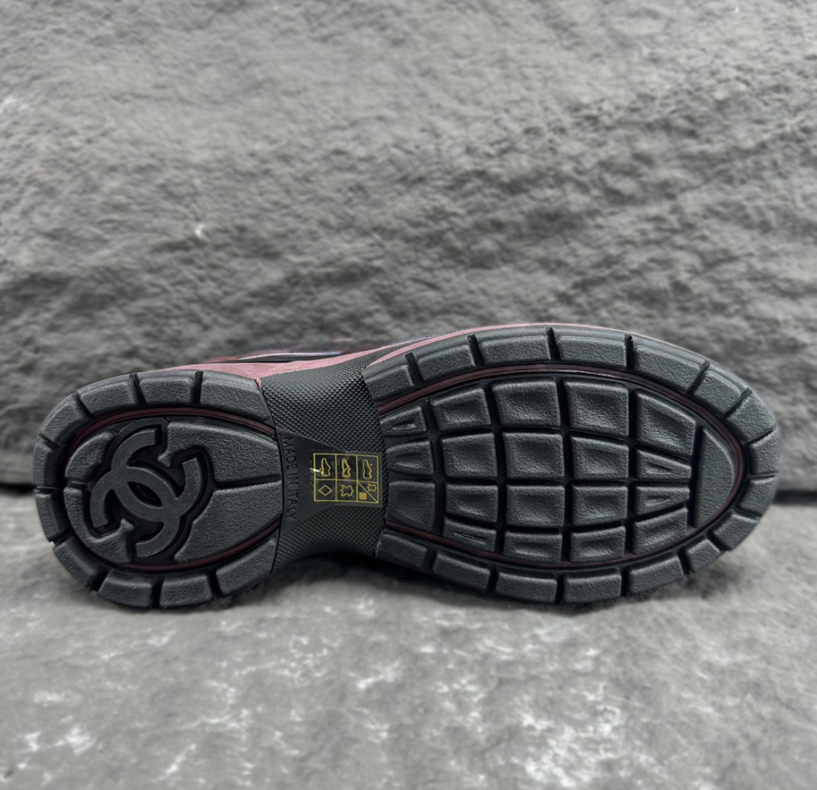 Chanel Silver Horn King series running shoes
