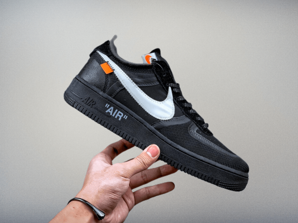 OFF-WHITE x Air Force 1 Low Black White 2.0