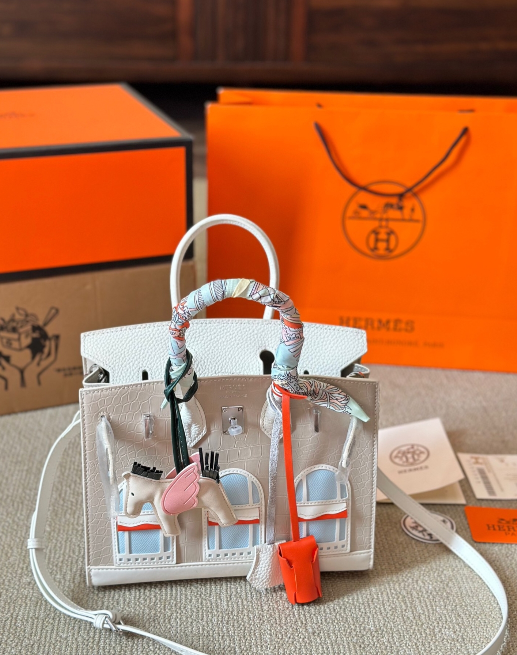 Hermes Birkinsellier Faubourg Home Bag