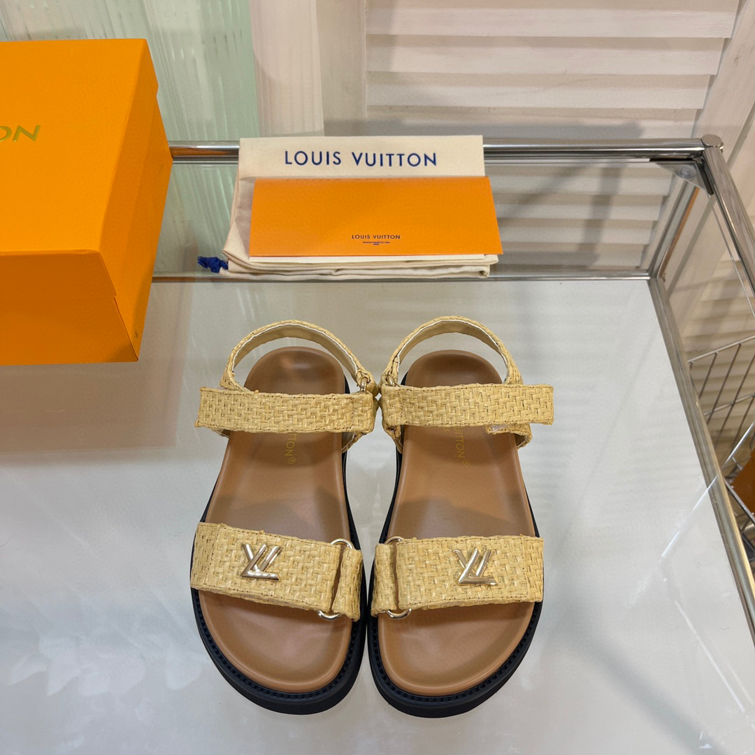 Louis Vuitton LV Sunset Beach Sandals Slide