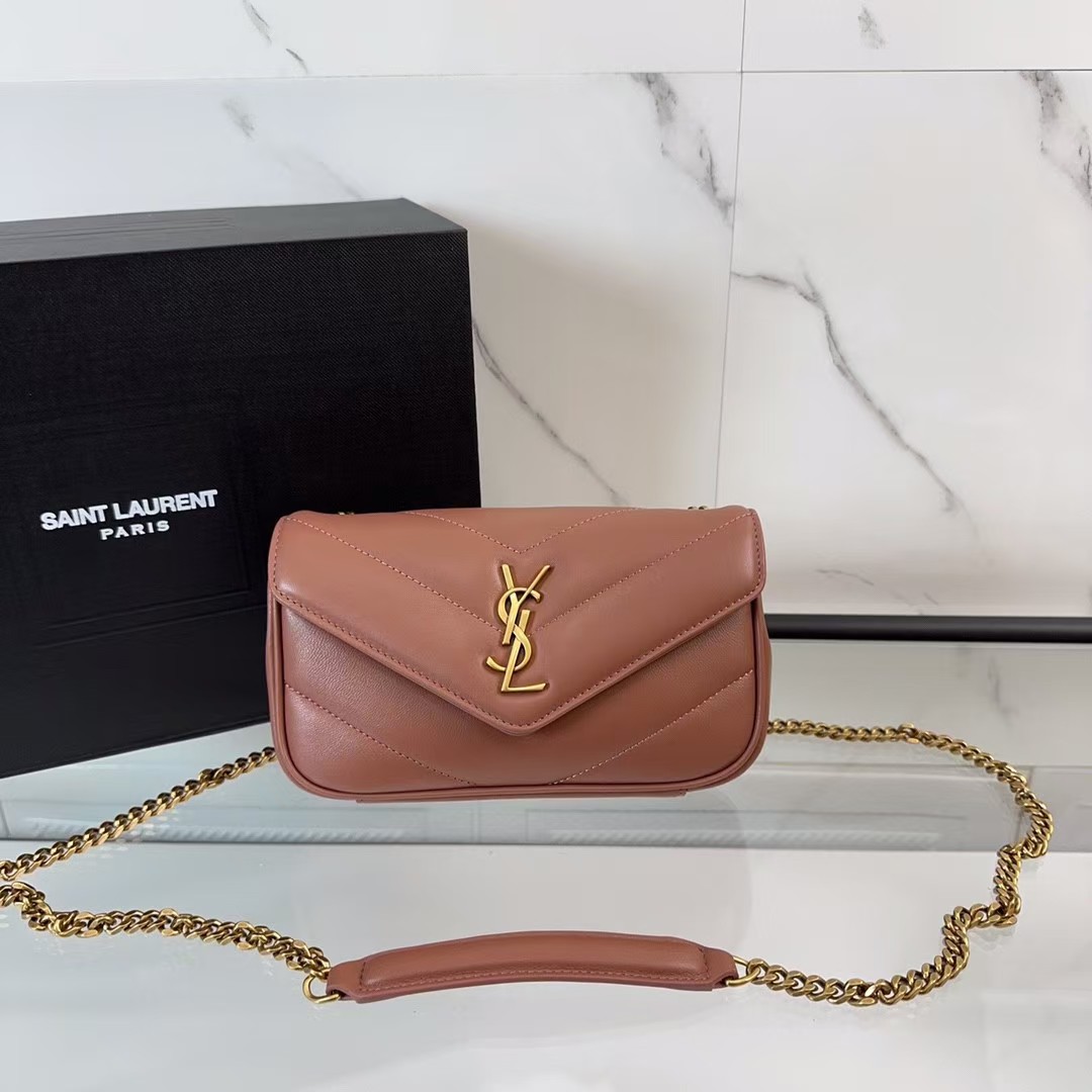 Saint Laurent YSL LOULOU lambskin MINI bag