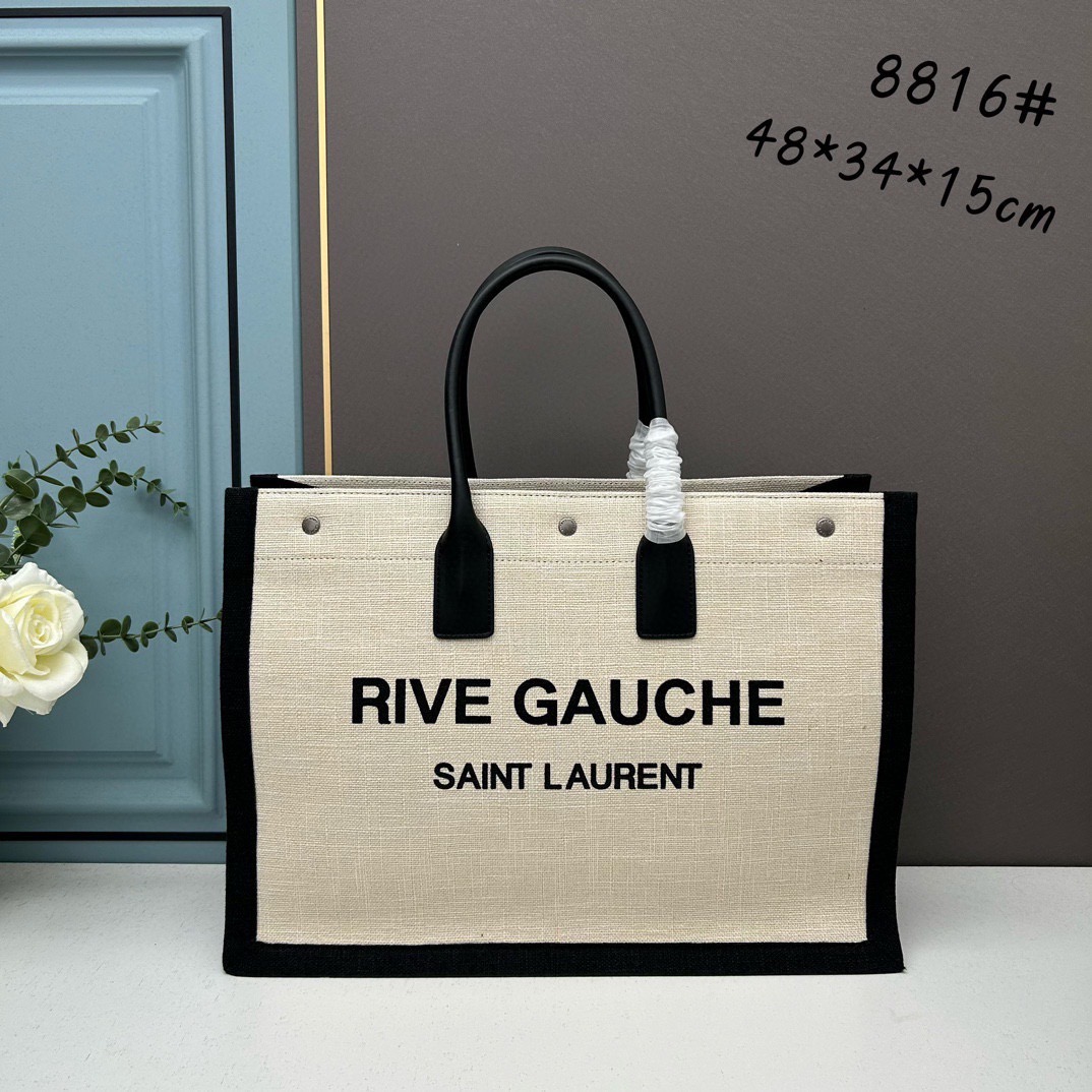 SAINT LAURENT Rive Gauche Tote Bag