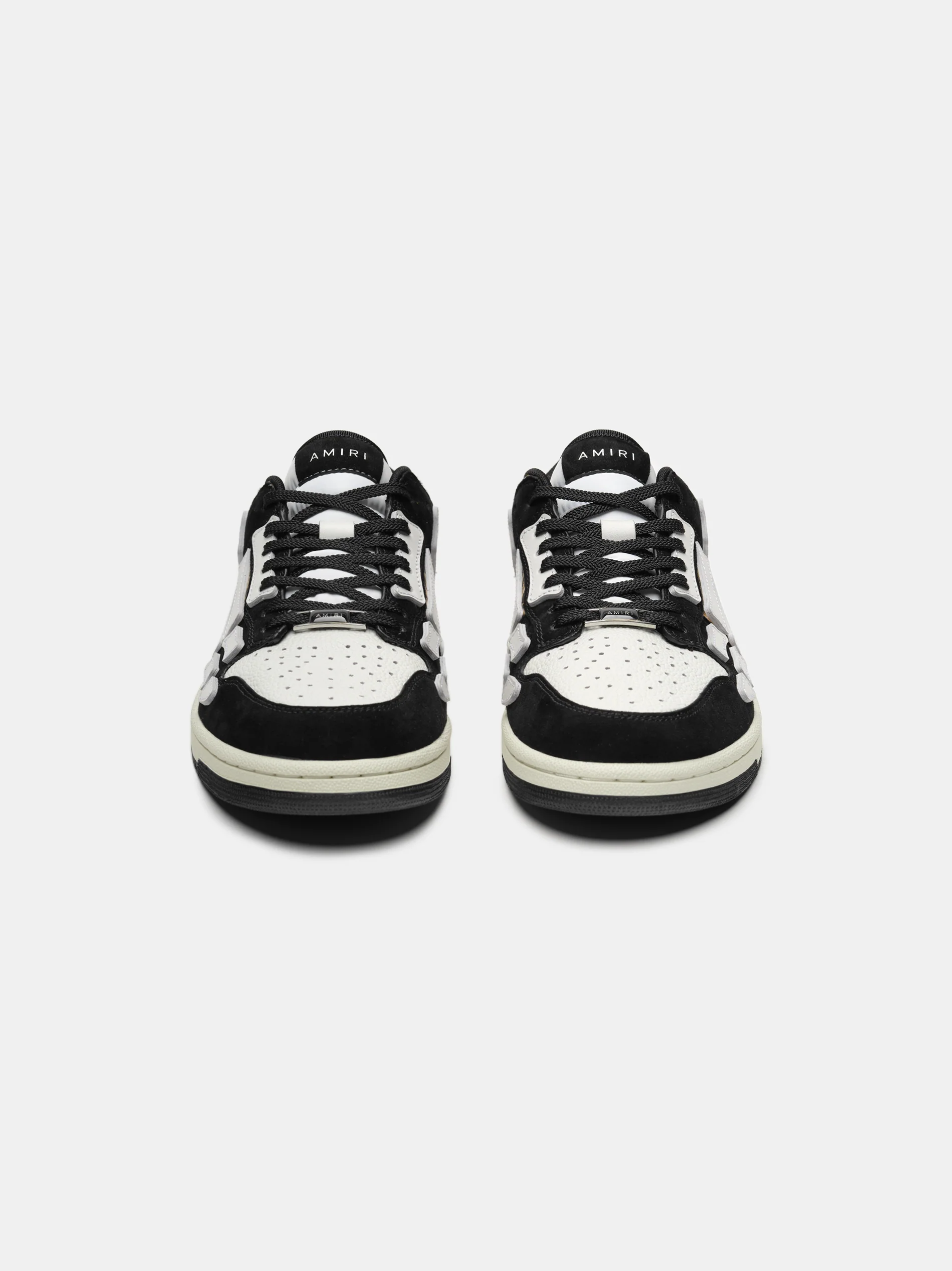 AMIRI LEOPARD SKEL-TOP LOW - Black