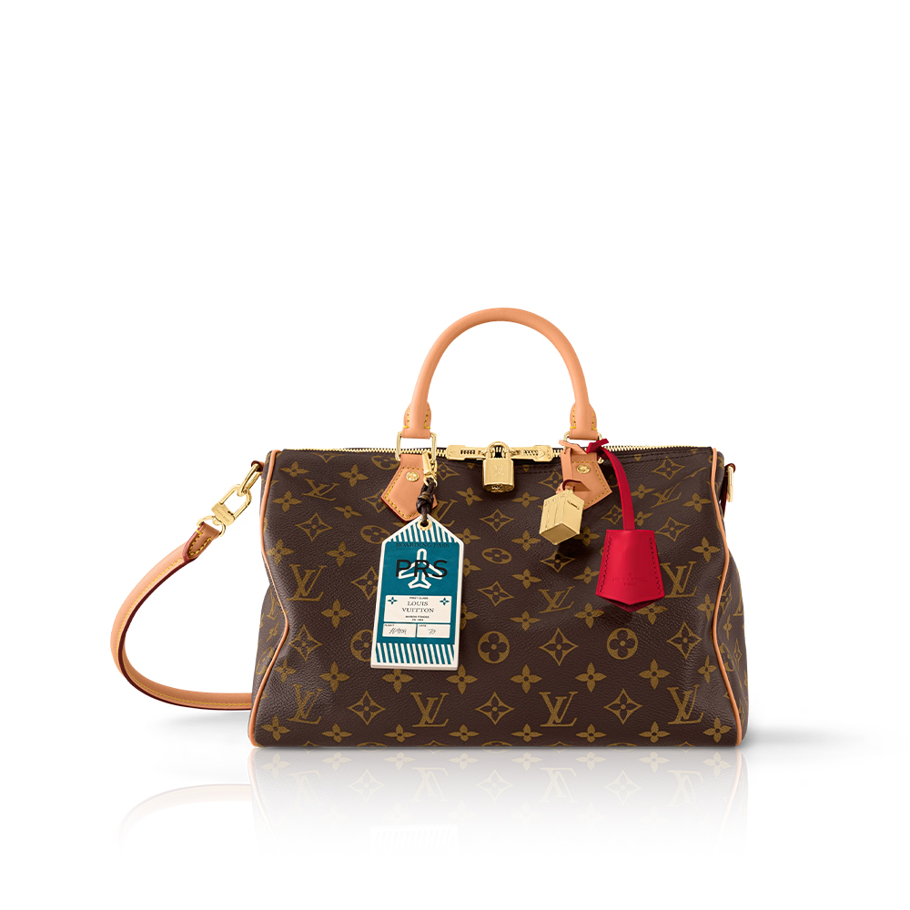 Louis Vuitton Speedy Soft 30 Crafty in Canvas with Gold-tone
