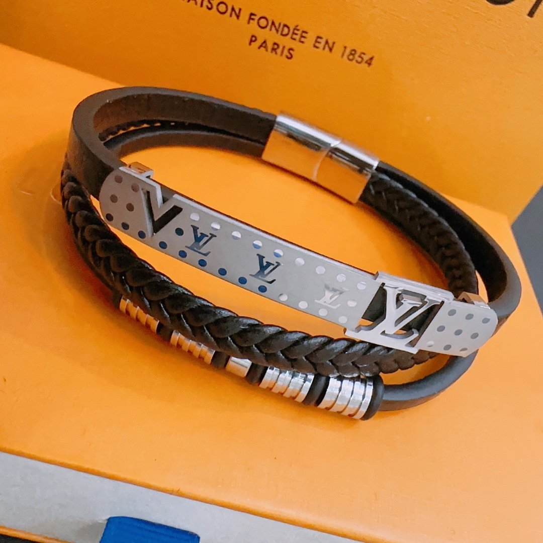 Louis Vuitton LV Braided Bracelet Jewelry
