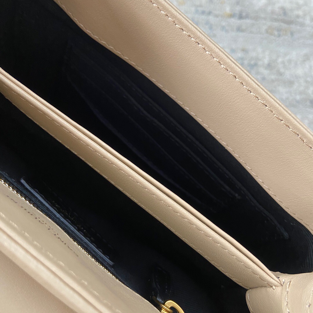 YSL SAINT LAURENT Loulou Toy quilted leather shoulder bag