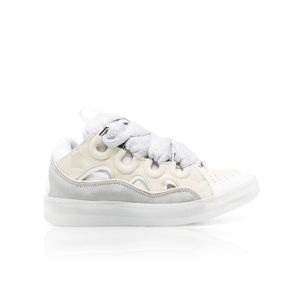 Lanvin LEATHER CURB SNEAKERS