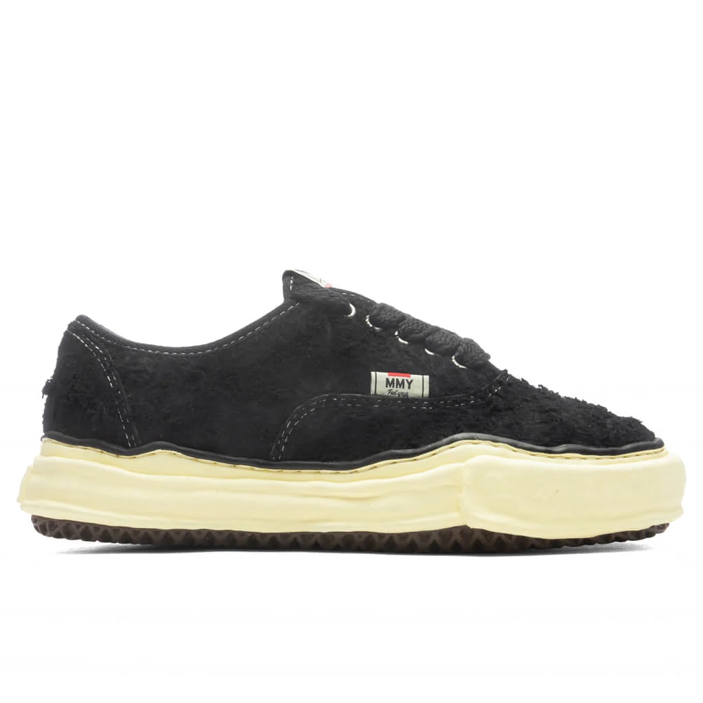 MIHARA YASUHIRO Baker Broken Suede Low - Black