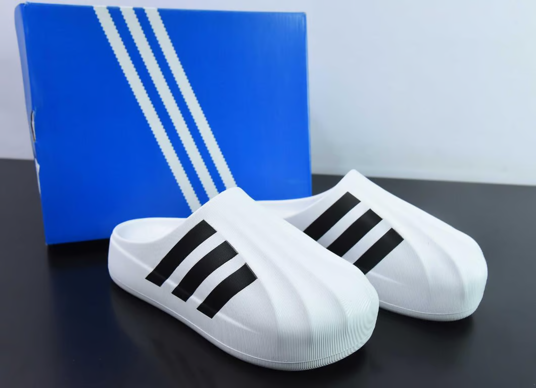 Adidas FOM Superstar Mule White Black