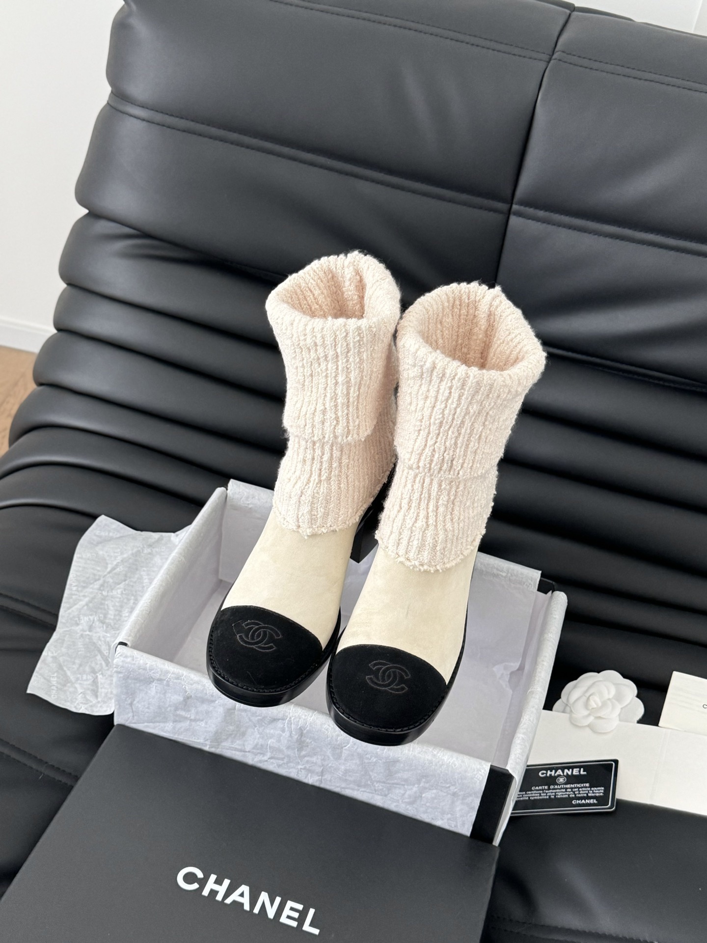 Chanel New Sock Boots