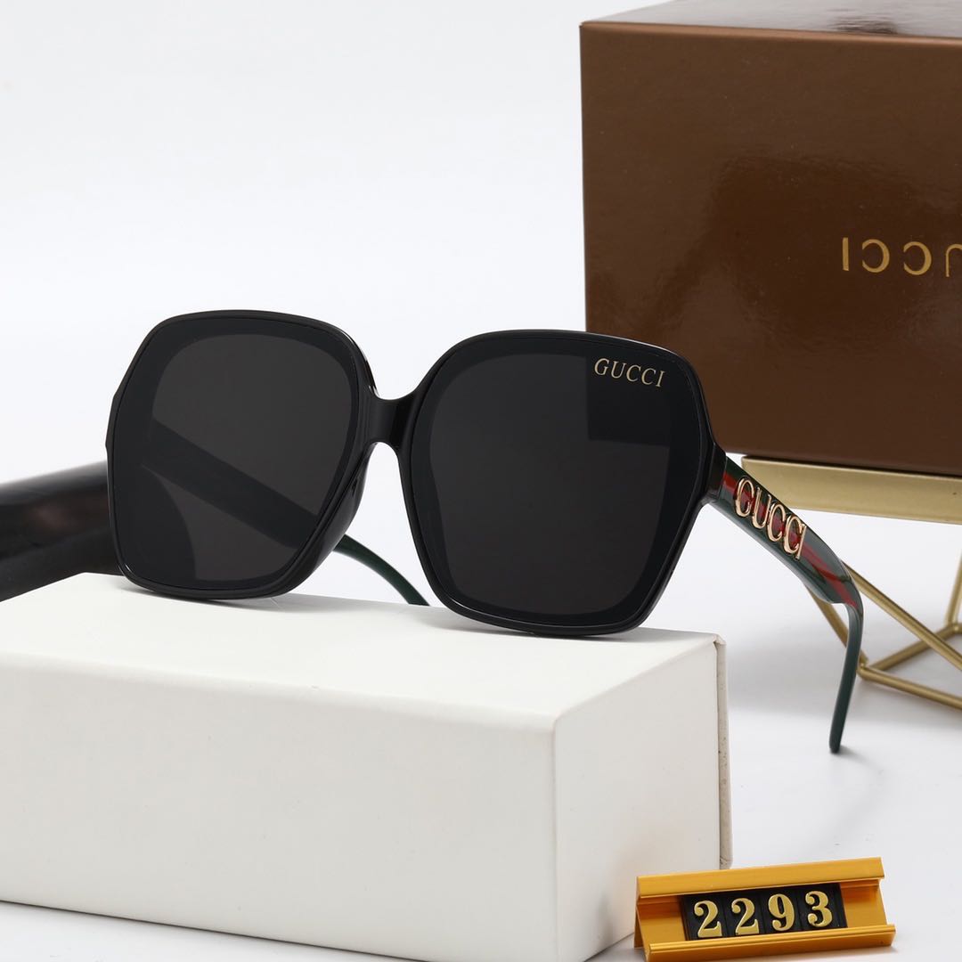Gucci large frame sunglasses